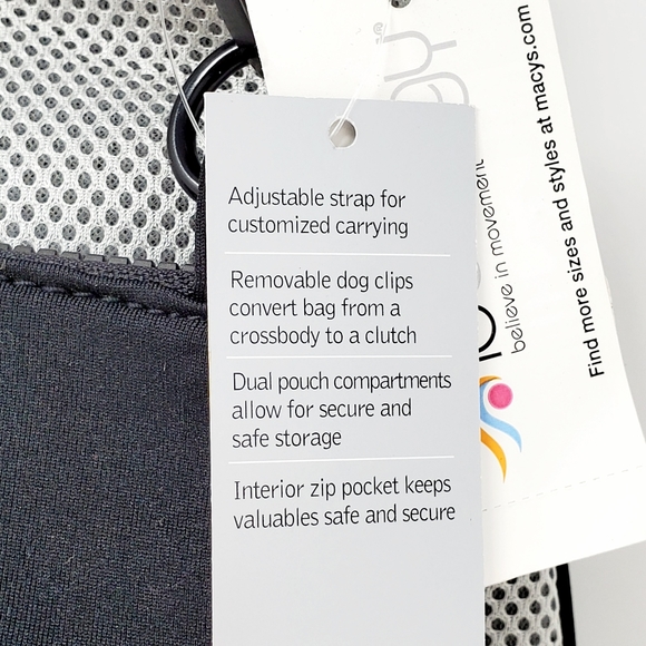 Ideology Silver Back Graphic 2-in-1 Crossbody - Picture 5 of 7